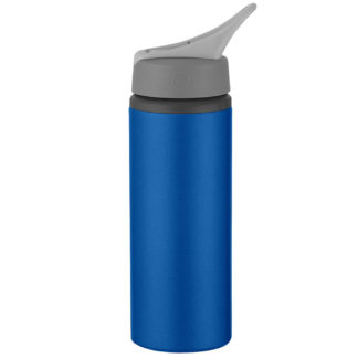 25 Oz Aluminum Bike Bottle Custom Blue