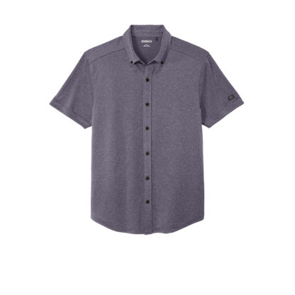 OGIO® Mens Gravitate Full-Button Polo - Image 7