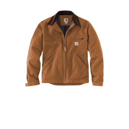 Carhartt Duck Detroit Jacket Carhartt Brown Front