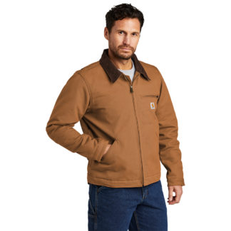 Carhartt Duck Detroit Jacket Carhartt Brown Model