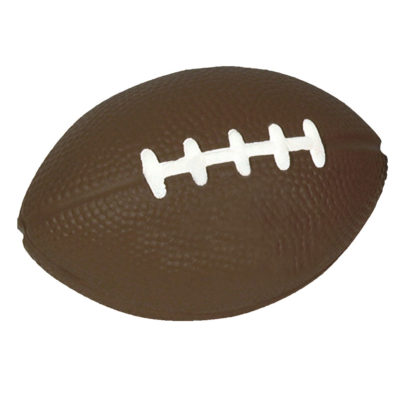 Custom Football Stress Balls Brown