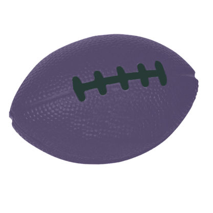Custom Football Stress Balls Purple