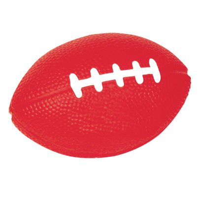 Custom Football Stress Balls Red