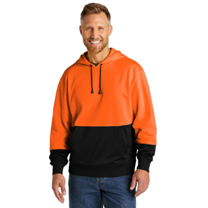 Custom Safety Hoodies Safety Orange Model