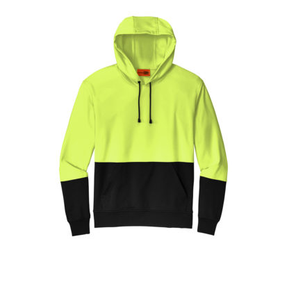 Custom Safety Hoodies Safety Yellow Front