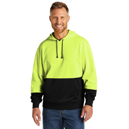Custom Safety Hoodies Safety Yellow Model