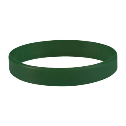 Custom Silicone Bracelets Forest Green