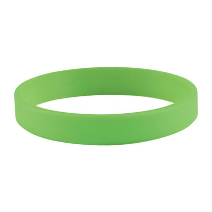 Custom Silicone Bracelets Lime Green