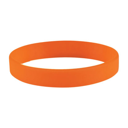 Custom Silicone Bracelets Orange