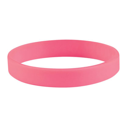 Custom Silicone Bracelets Pink