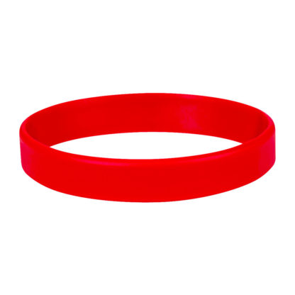 Custom Silicone Bracelets Red