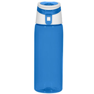 Flip Top Sports Bottle Custom Blue