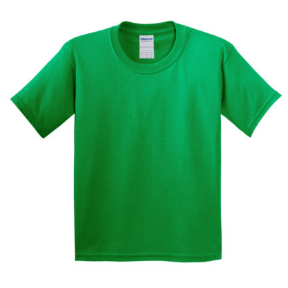 Gildan Youth Heavy Cotton 100 Cotton Tshirt Irish Green