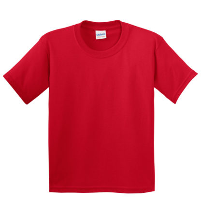 Gildan Youth Heavy Cotton 100 Cotton Tshirt Red