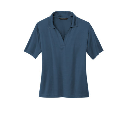 Mercer+Mettle Women’s Stretch Jersey Polo Insignia Blue Custom