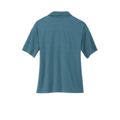 Mercer+Mettle Women’s Stretch Jersey Polo Parisian Blue Custom