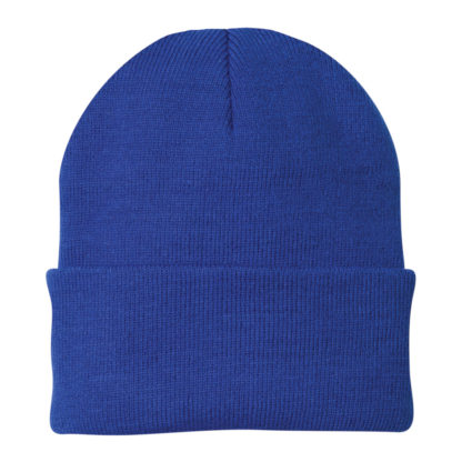 Port and Company Knit Cap Athletic Royal Blue