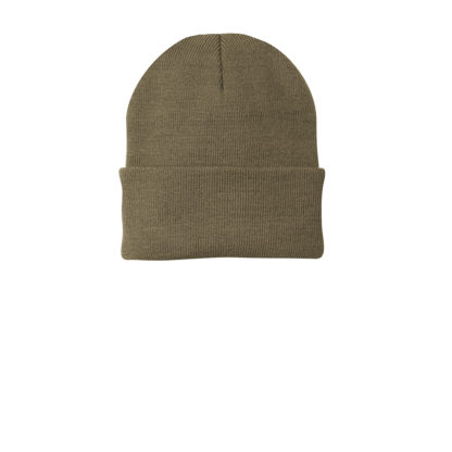 Port and Company Knit Cap Coyote Brown
