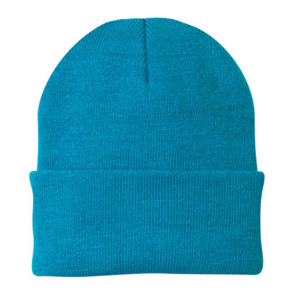 Port and Company Knit Cap Neon Blue