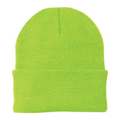 Port and Company Knit Cap Neon Green