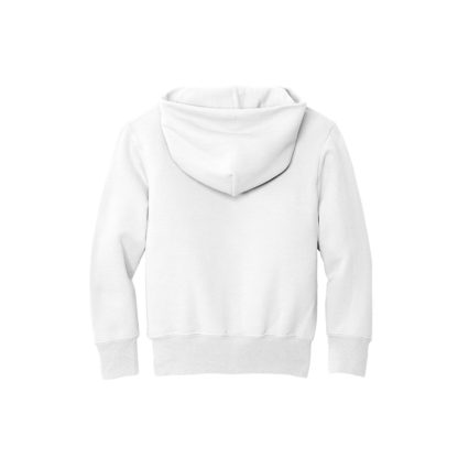 Port and Company Youth Core Fleece Pullover Hooded Sweatshirt White