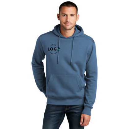 Custom Mens Hoodie Left Pocket Logo