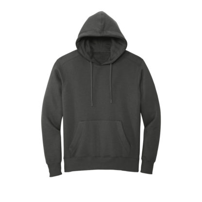 District Perfect Weight Fleece Hoodie Charcoal Front