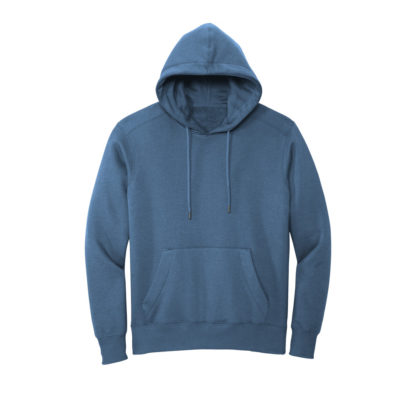 District Perfect Weight Fleece Hoodie Maritime Blue Front
