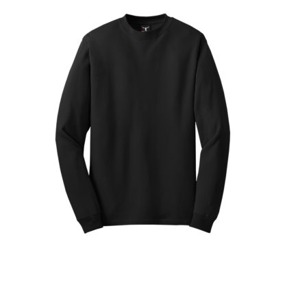 Hanes® Beefy-T® - 100% Cotton Long Sleeve T-Shirt - Image 7