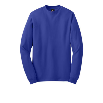 Hanes® Beefy-T® - 100% Cotton Long Sleeve T-Shirt - Image 11