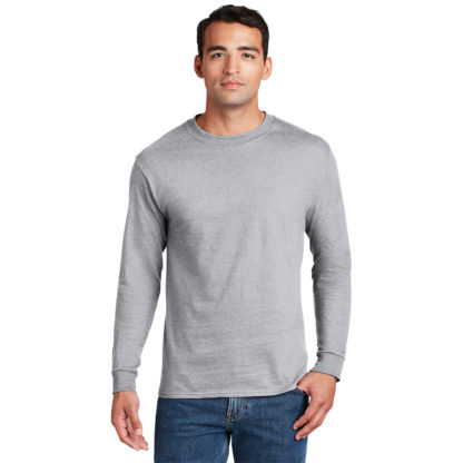 Hanes® Beefy-T® - 100% Cotton Long Sleeve T-Shirt