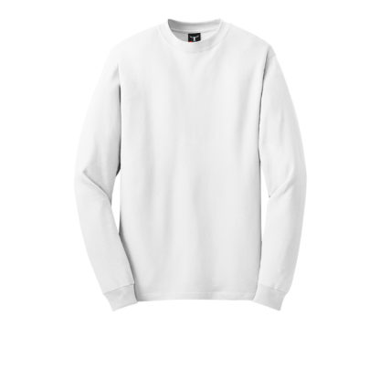 Hanes® Beefy-T® - 100% Cotton Long Sleeve T-Shirt - Image 13