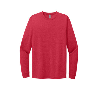 Next Level Apparel Unisex CVC Long Sleeve Tee Red