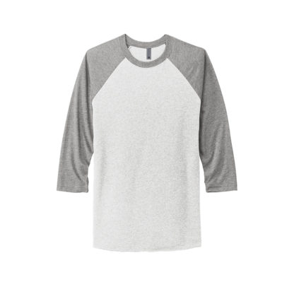 Next Level Apparel® Unisex Tri-Blend 3/4-Sleeve Raglan Tee - Image 9