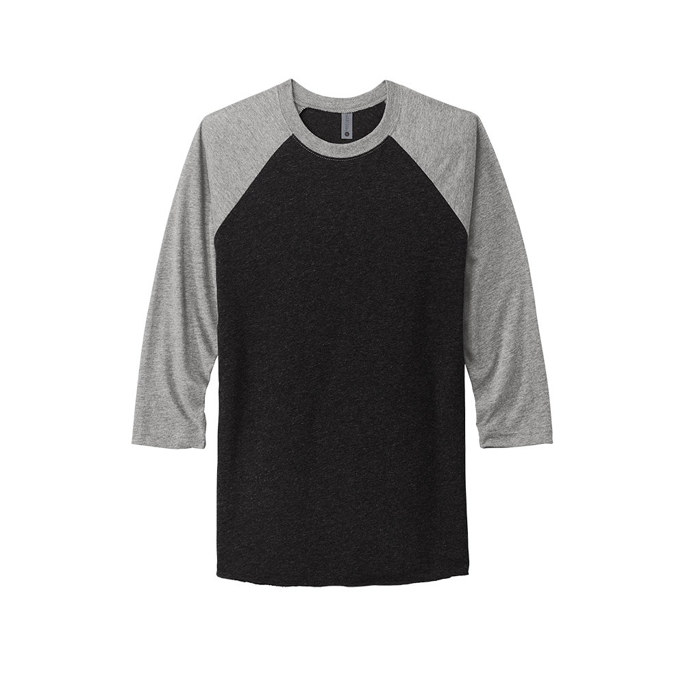 Next Level Apparel® Unisex Tri-Blend 3/4-Sleeve Raglan Tee - Swivel Pop |  Promotional Product Printer