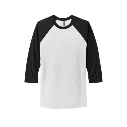 Next Level Apparel® Unisex Tri-Blend 3/4-Sleeve Raglan Tee - Image 4