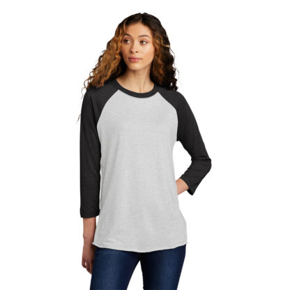 Next Level Apparel® Unisex Tri-Blend 3/4-Sleeve Raglan Tee - Image 6