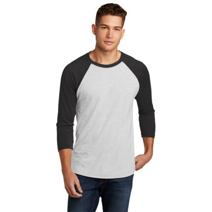 Next Level Apparel® Unisex Tri-Blend 3/4-Sleeve Raglan Tee - Image 7