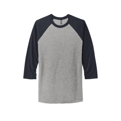 Next Level Apparel® Unisex Tri-Blend 3/4-Sleeve Raglan Tee - Image 17