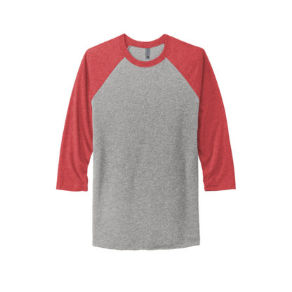 Next Level Apparel® Unisex Tri-Blend 3/4-Sleeve Raglan Tee - Image 13
