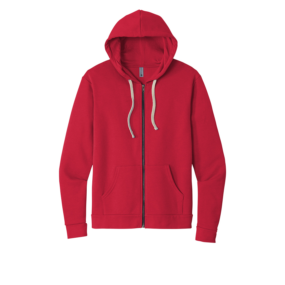 Next Level Apparel Unisex Santa Cruz Zip Hoodie Swivel Pop Promotional Product Printer