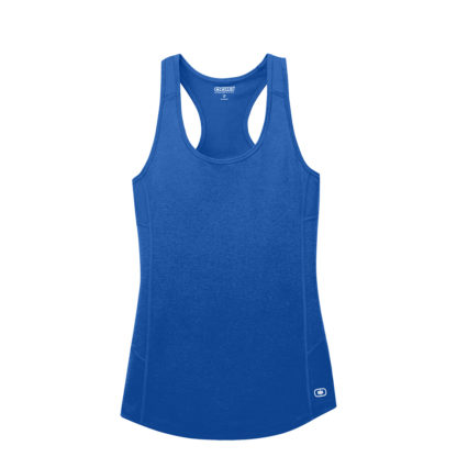 Ogio Endurance Ladies Racerback Pulse Tank Electric Blue