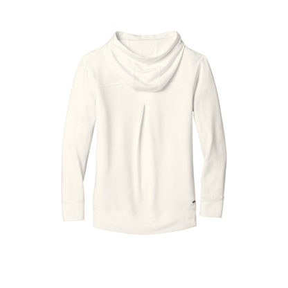 Ogio Ladies Luumg Pullover Fleece Hoodie Ivory Snow