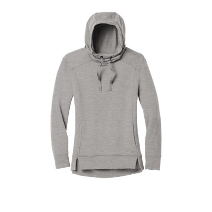 Ogio Ladies Luumg Pullover Fleece Hoodie Petrol Grey Heather