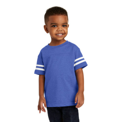 Rabbit Skins ™ Toddler Football Fine Jersey Tee