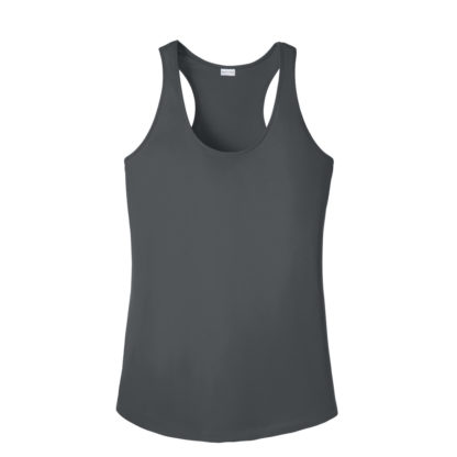 Sport Tek Ladies PosiCharge Competitor Racerback Tank Iron Grey