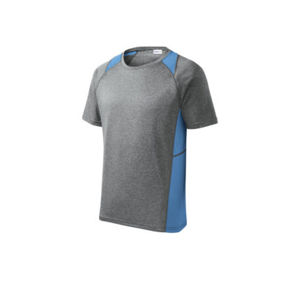 Sport-Tek® Heather Colorblock Contender™ Tee - Image 7