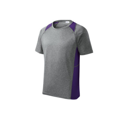 Sport-Tek® Heather Colorblock Contender™ Tee - Image 13