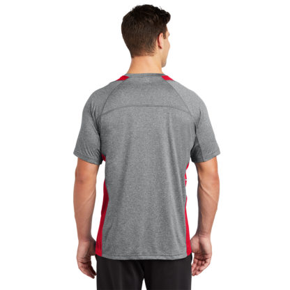 Sport-Tek® Heather Colorblock Contender™ Tee - Image 3