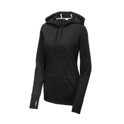 Sport-Tek ® Ladies PosiCharge ® Tri-Blend Wicking Fleece Hooded Pullover - Image 7